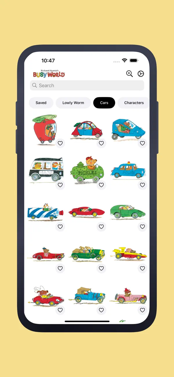Screenshot #2 pour Richard Scarry Stickers