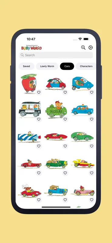Richard Scarry Stickers screenshot 2 of 4