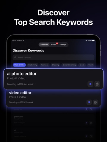 ASO Rocket - Keyword Tool iPad screenshot 2