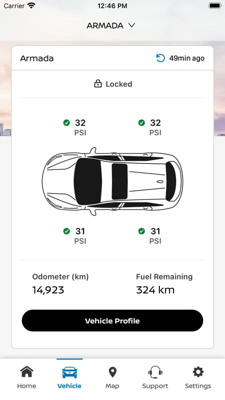 MyNISSAN Canada screenshot 5 of 7