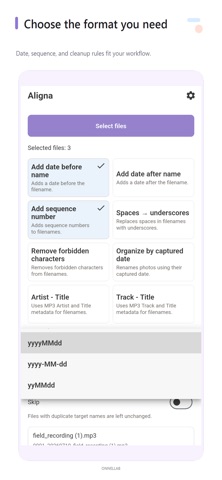 App screenshot