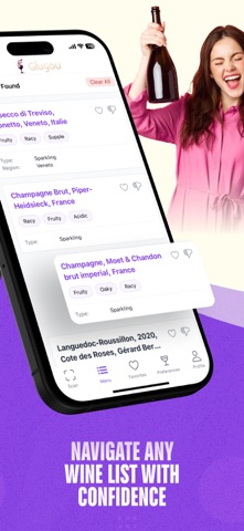 GluGou - Wine Recommendations screenshot