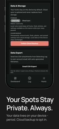 Detecting Log screenshot 6