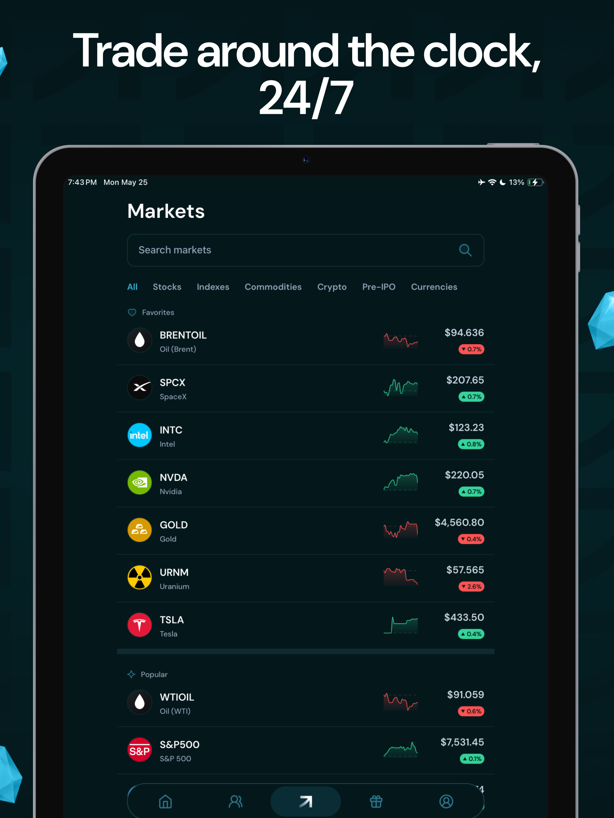 Markets App: Stocks & Crypto screenshot 9