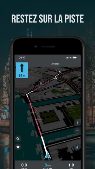 Capture d'écran de Organic Maps – GPS Hors Ligne sur iPhone 3