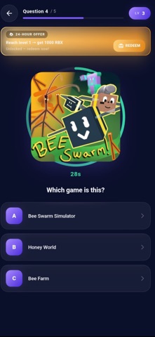 RBX Card Guess screenshot