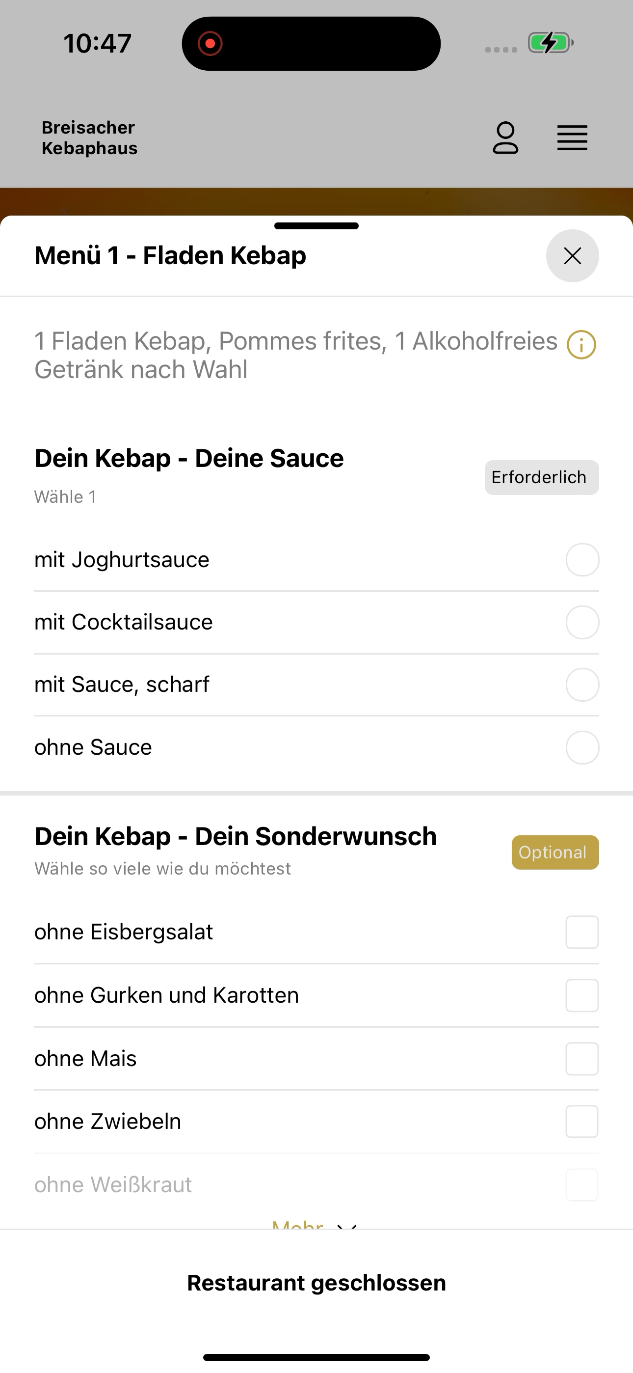Breisacher Kebaphaus screenshot 8