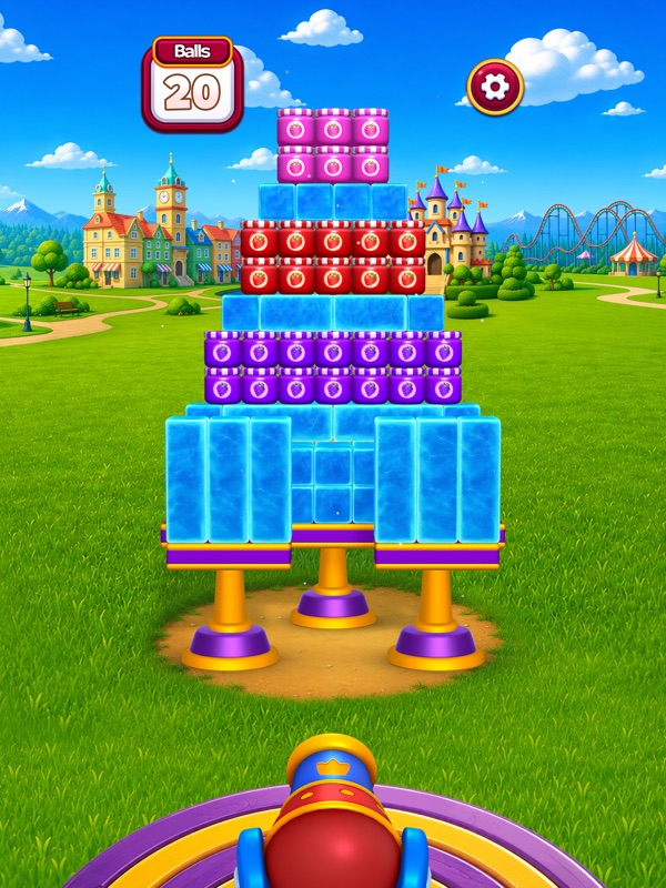 Royal Smash! - Physics Puzzle screenshot 9