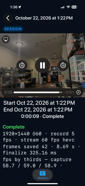 Robot Eyes: Vision & Pose screenshot 2