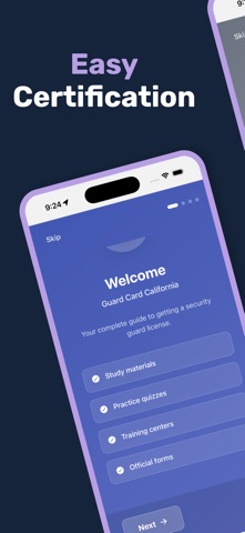 Guard Card California screenshot