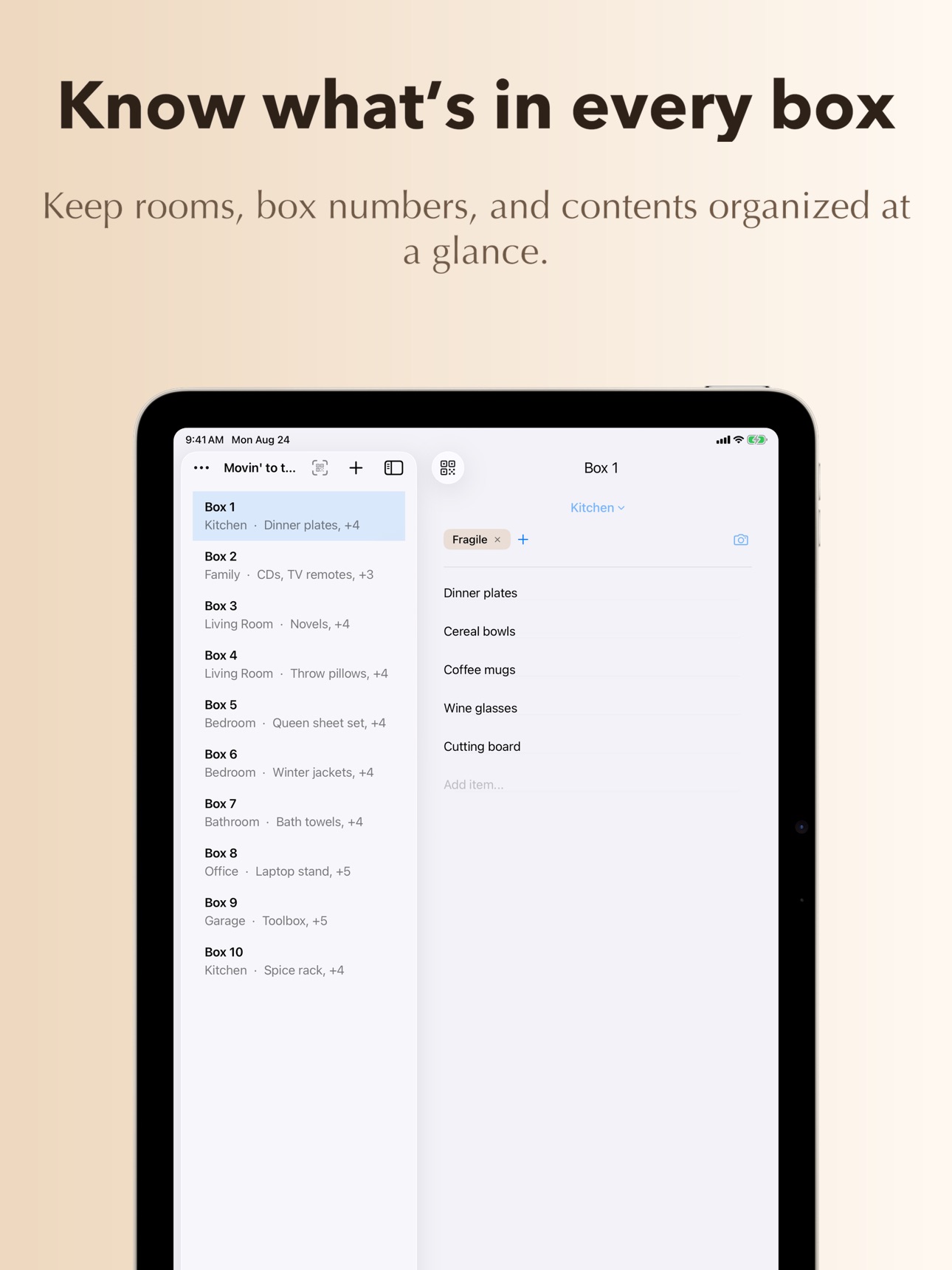 Screenshot 12 of Moving Box Tracker: Find Items