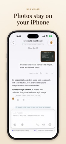 Russet: OpenRouter & Local AI iPhone screenshot