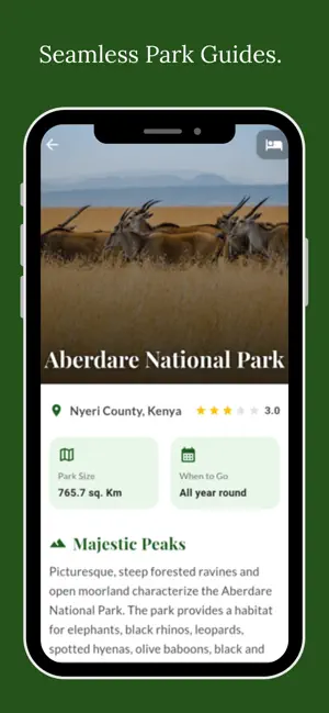Kenya Parks: Wildlife Safaris screenshot 4