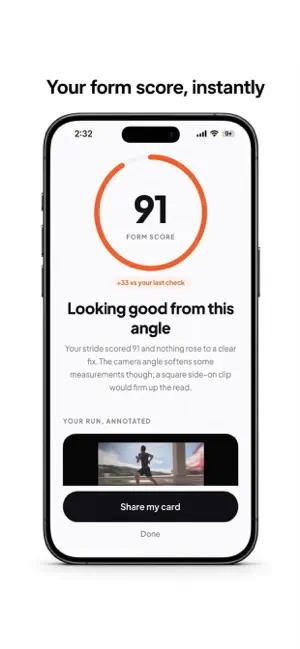 StrideCheck: Running Form AI screenshot 2