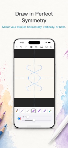 Canvas Painting Studio iPhone screenshot