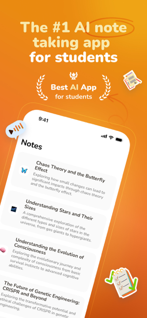 ‎HoneyNote - AI Note Taker Screenshot