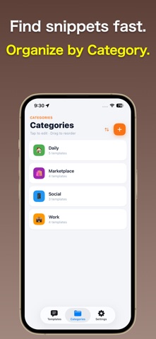 TextLauncher: Templates & Copy Screenshot 5 of 7