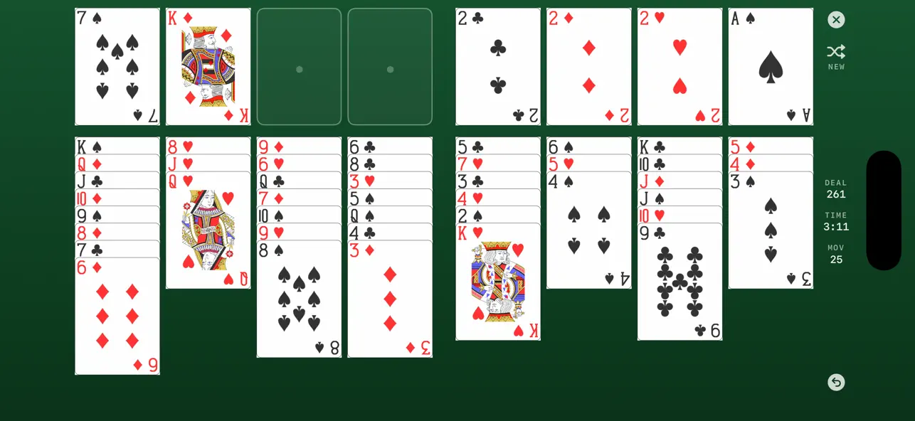 Screenshot #2 pour FreeCell 32000