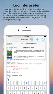 lualu repl - learn lua coding iphone screenshot 1
