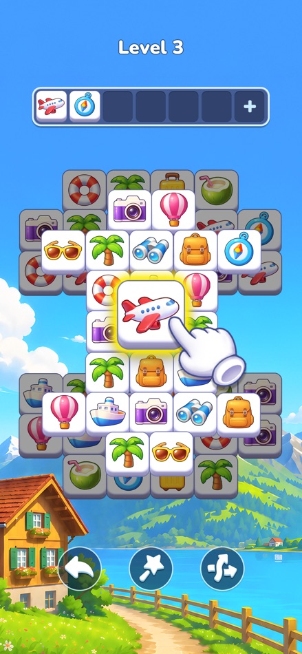 #1. Tile Voyage: Match Puzzle (iOS) By: UniRise Studio
