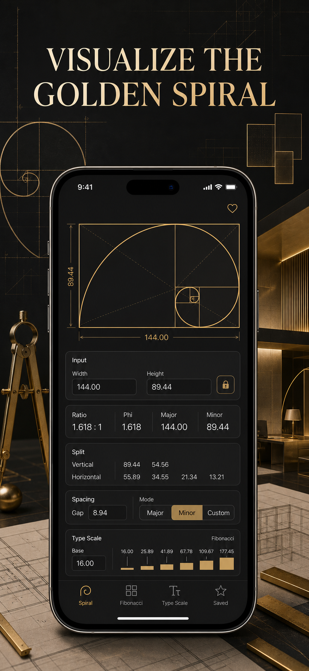 Golden Ratio Calc & Grid screenshot 7
