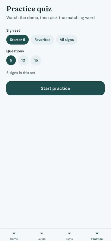 Baby's First Signs screenshot 5 of 5