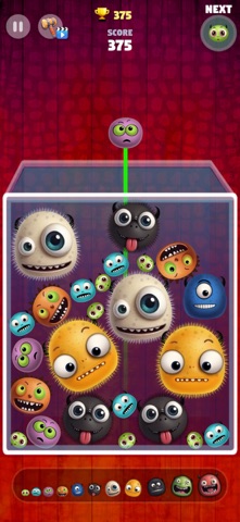 Monster Suika Merge game fun iPhone screenshot