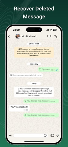 Auto RDM: Deleted Messages Screenshot 2 of 7