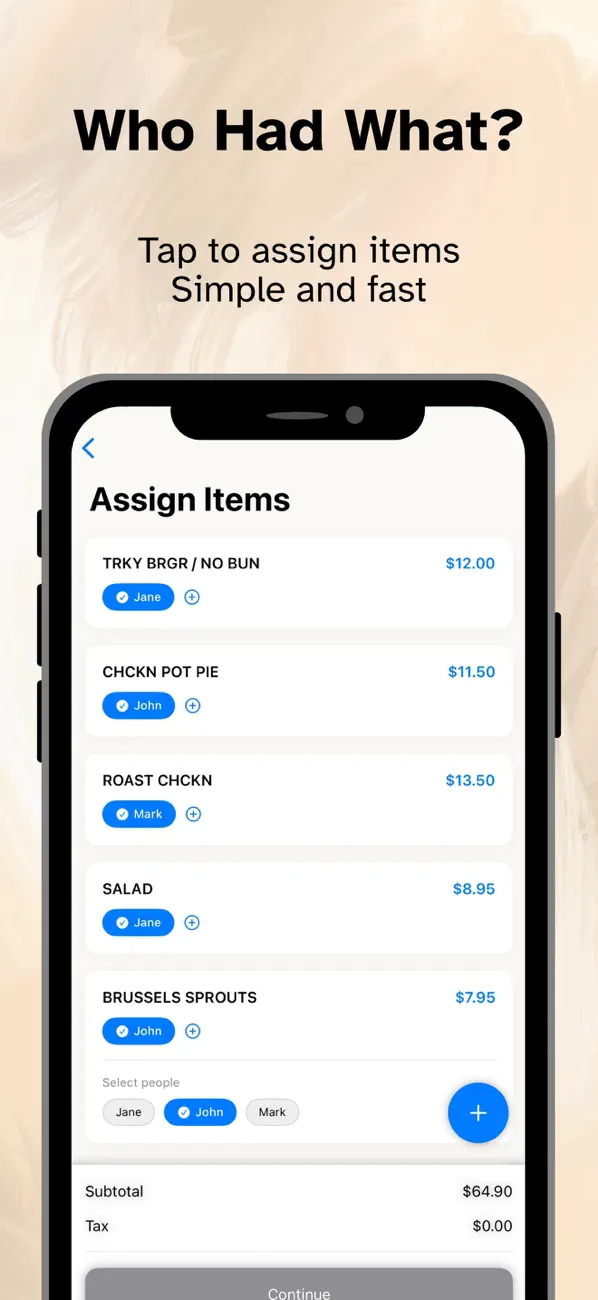 #4. Split Ease App (iOS) Podle: Deniz Birlik