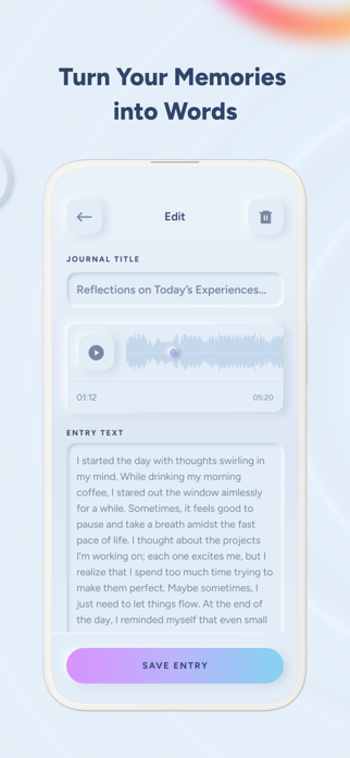 VoxCube: Voice Journal Screenshot 2 of 5