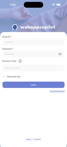 App screenshot