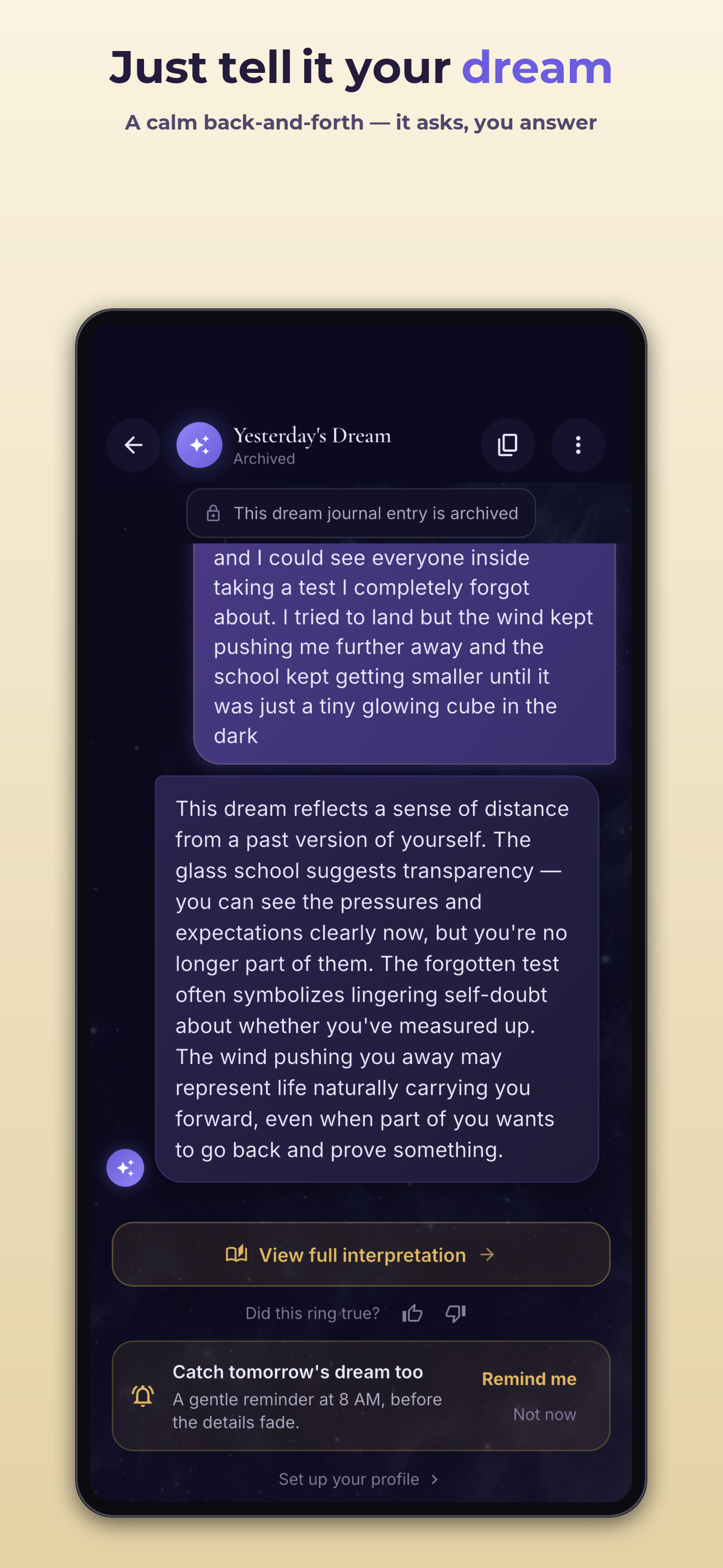 Hayrola: Dream Interpretation screenshot 8