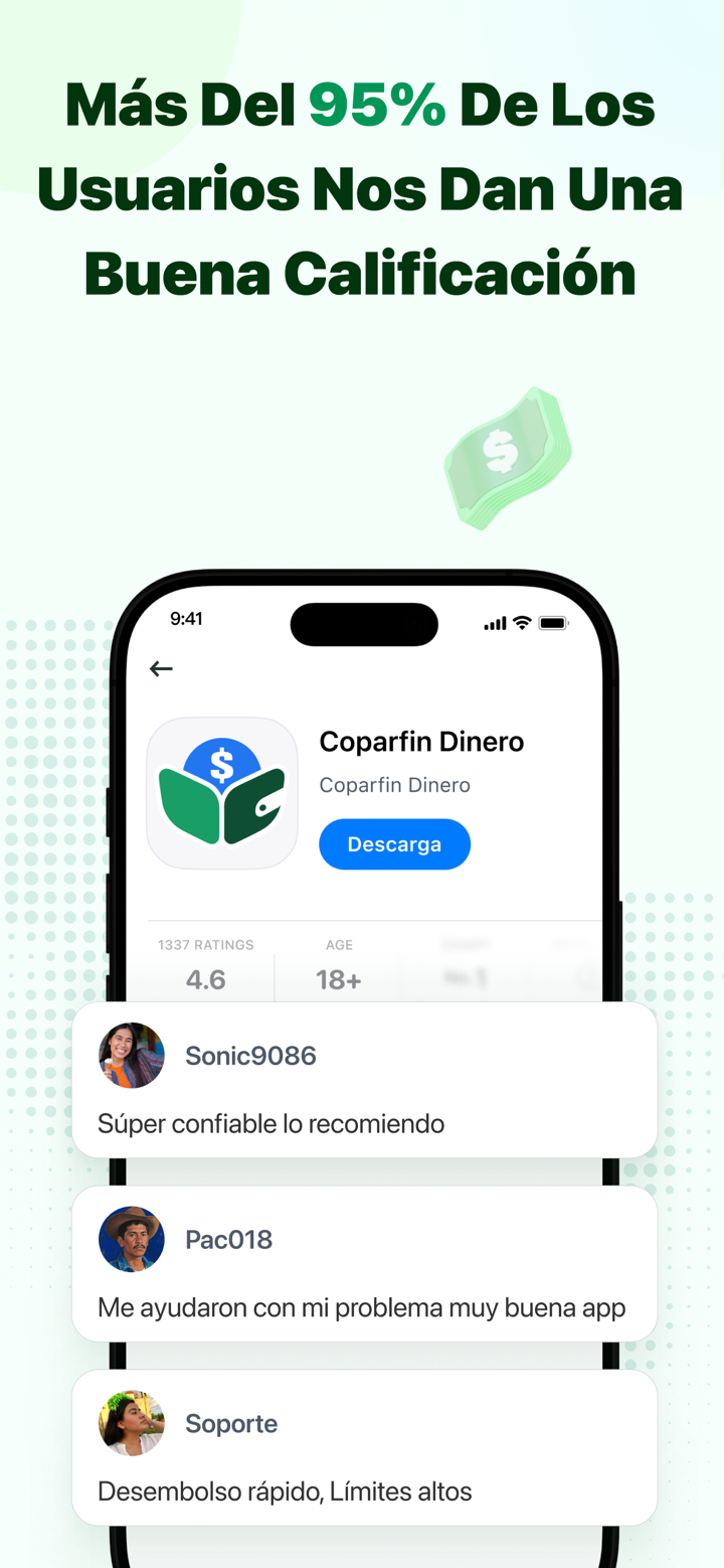 Coparfin Dinero screenshot 4