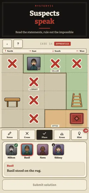 Mysteryic: Murder Sudoku Game screenshot 1