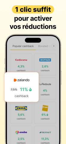 Widilo: Cashback & Codes Promo Screenshot 8 of 10