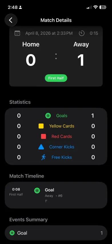EliteReferee screenshot 1