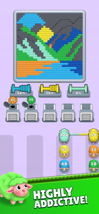 Sheep Wool: Yarn Craft Screenshot 4 of 6
