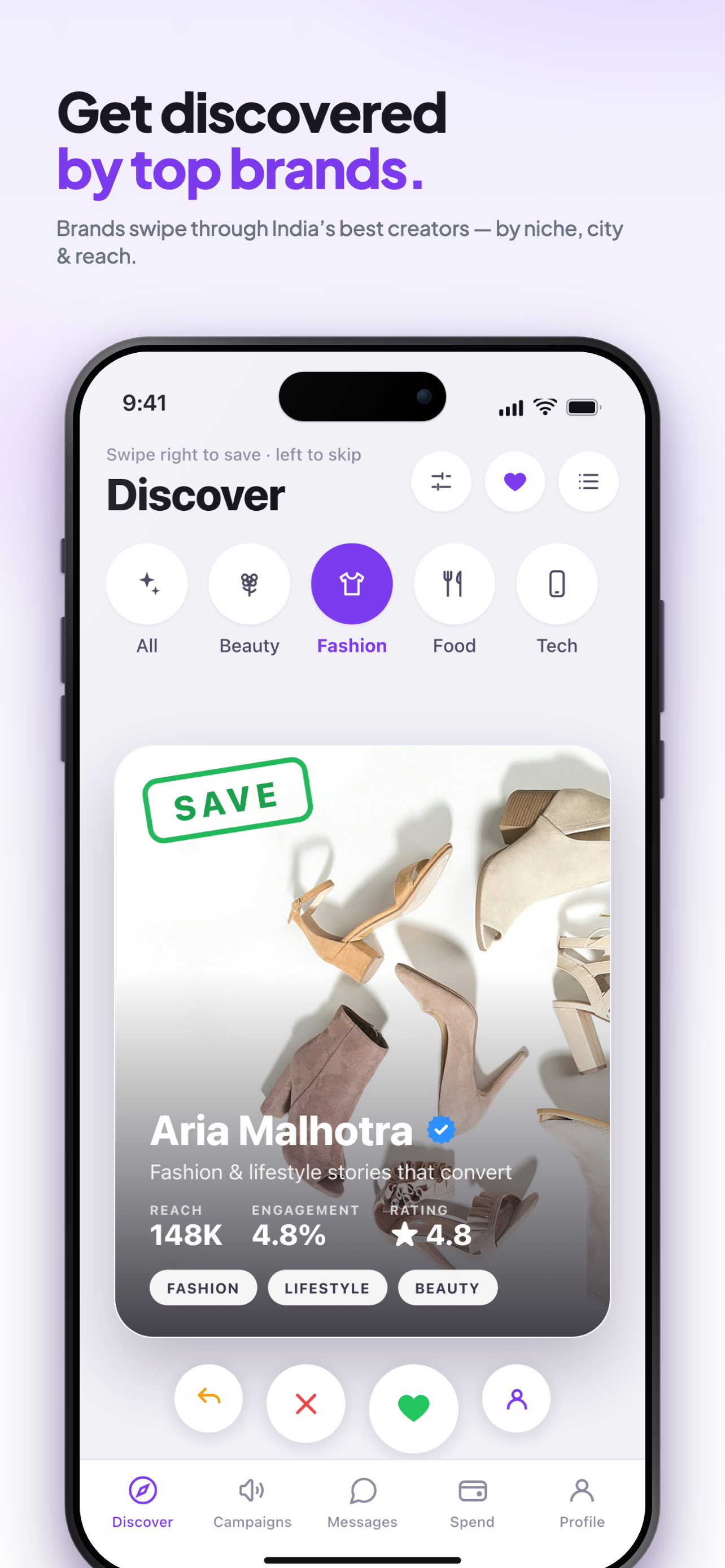 InfluencerMetric screenshot 2