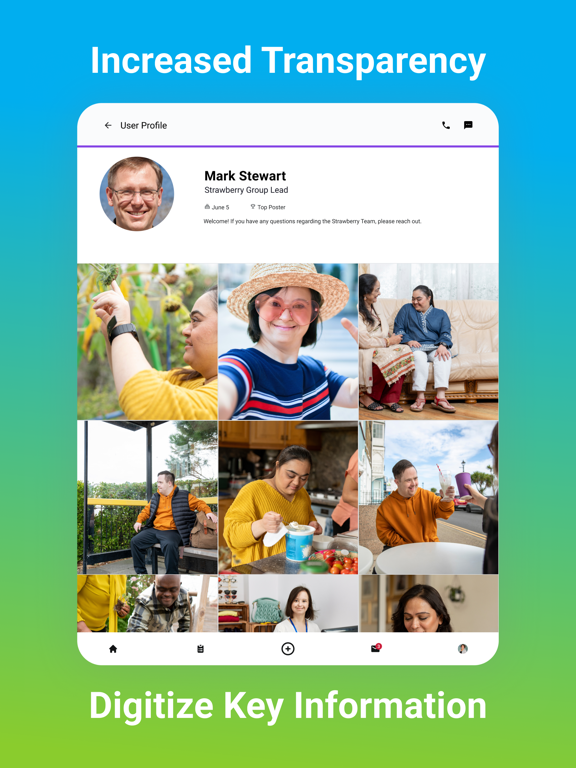 Navigating Life App iPad screenshot 5 - Social Networking app