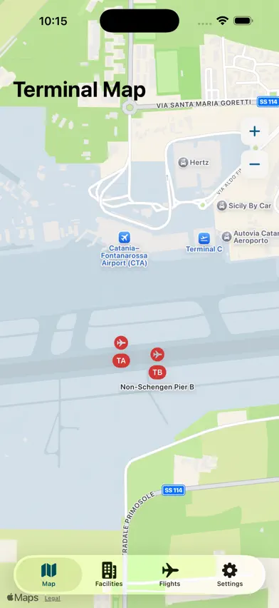 Catania CTA Airport screenshot 1