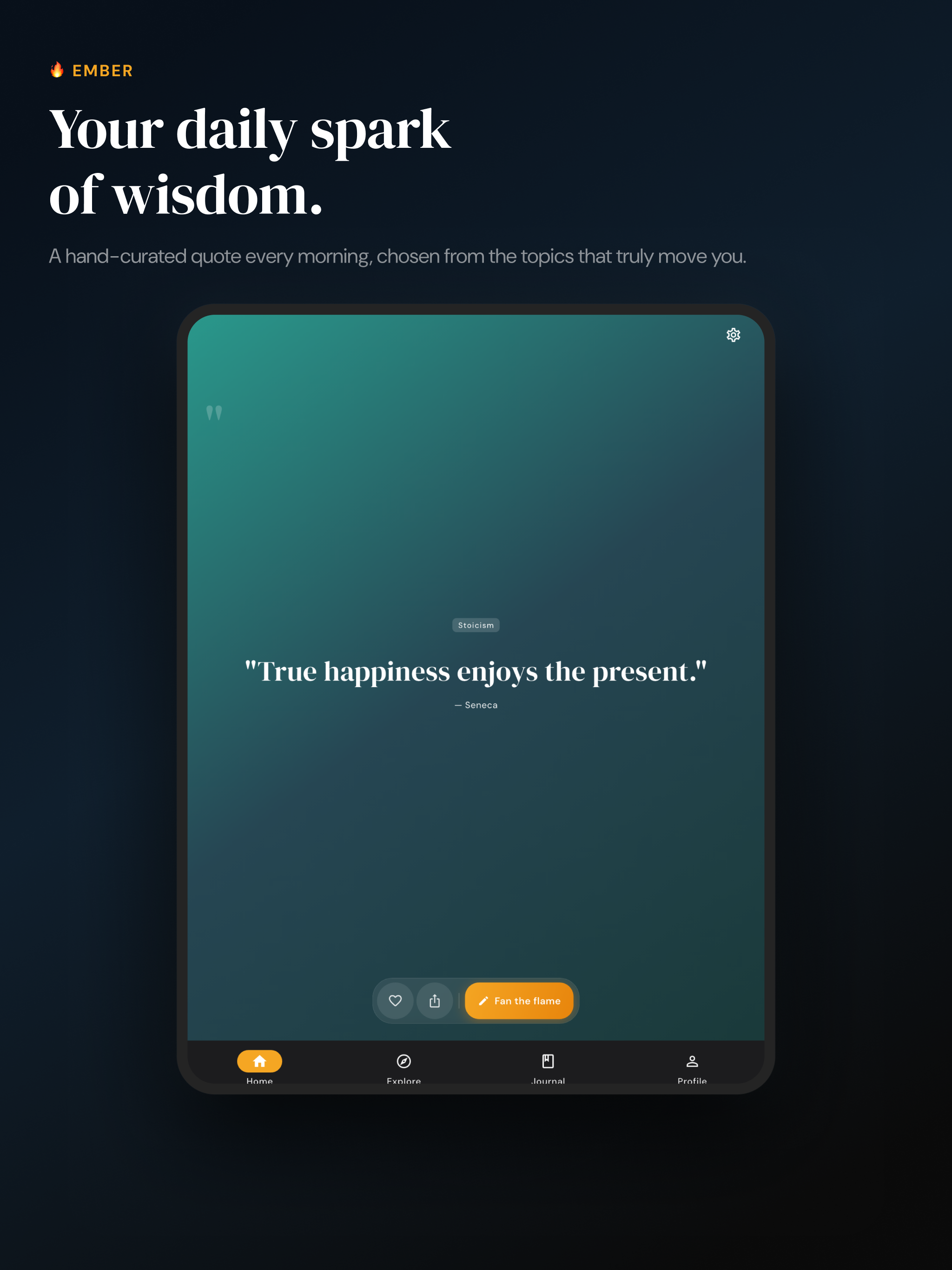 Ember - Daily Quotes & Journal screenshot 8