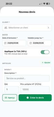 FacturePro CI Screenshot 7 of 10