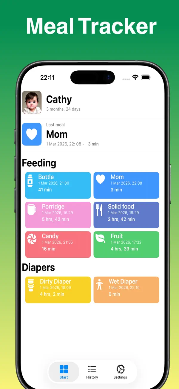 Screenshot #1 pour Bébé il est temps