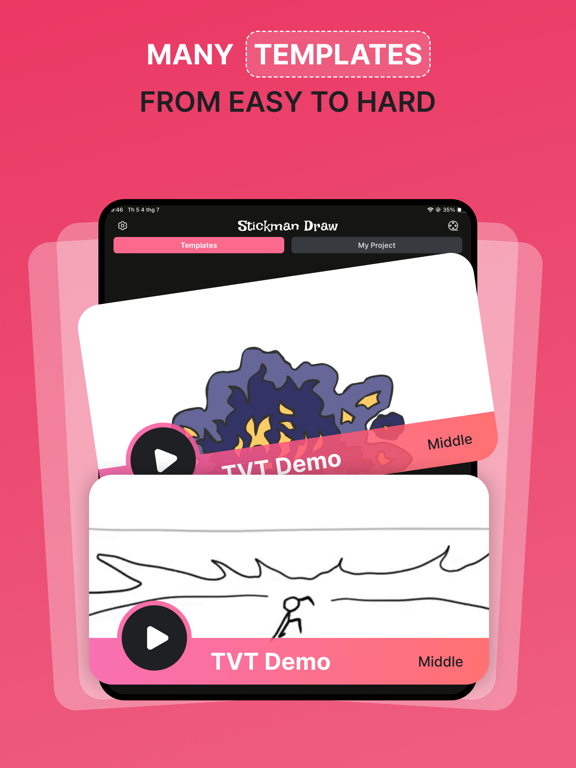 Screenshot #6 pour Animation Draw - Flipbook App