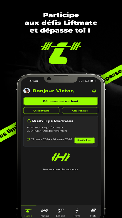 Liftmate Screenshot