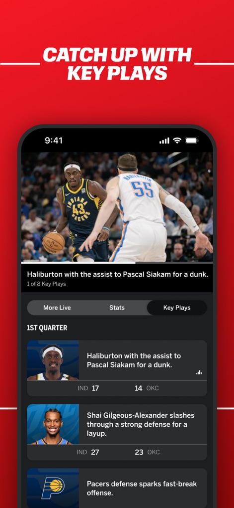 ESPN: Live Sports & Scores - Instant Play Replays