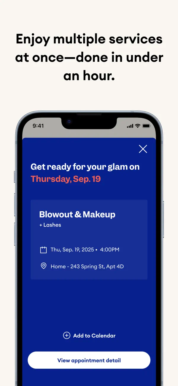 #3. Glamsquad: On-Demand Salon App (iOS) Av: Glamsquad