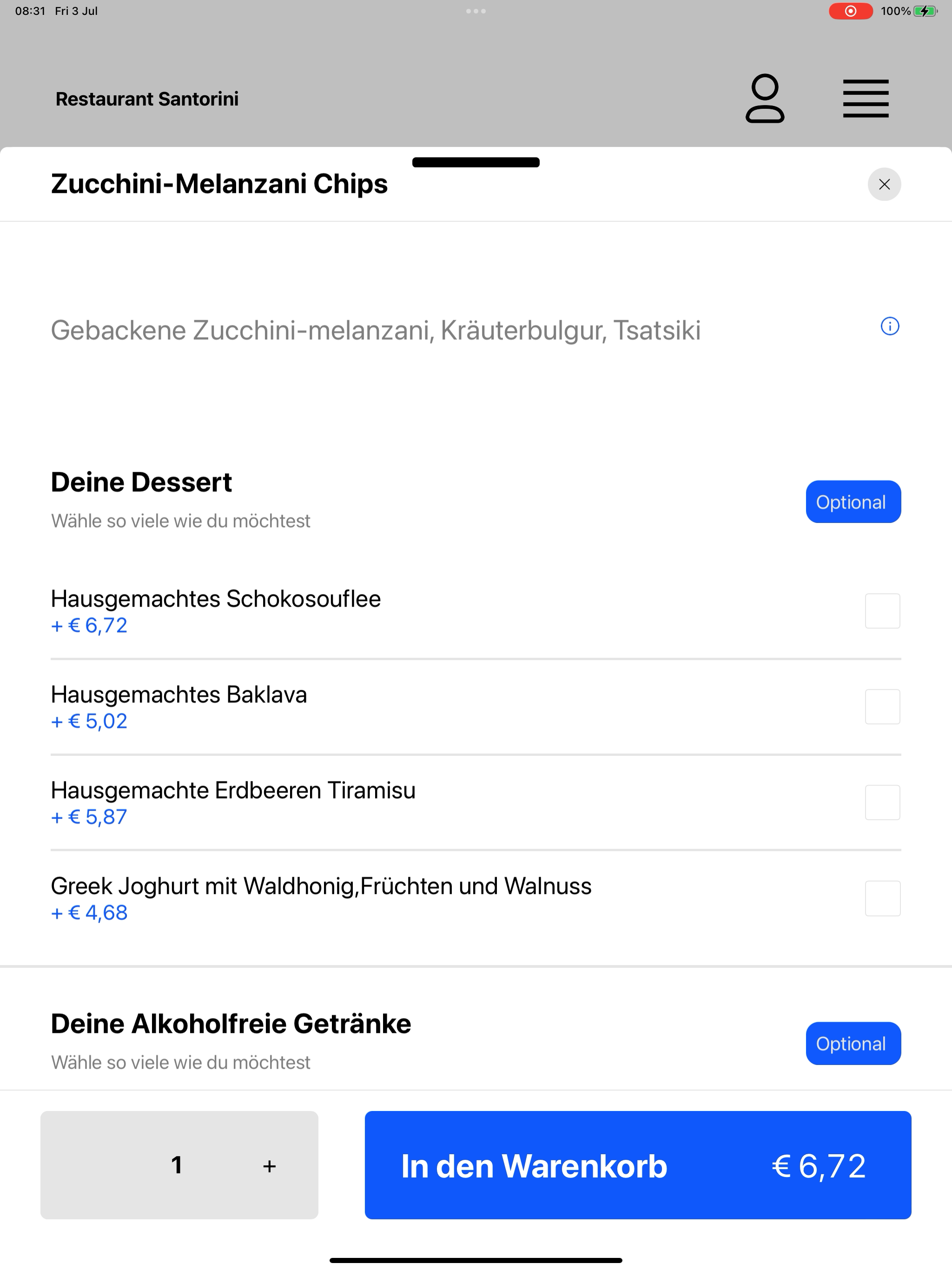 Restaurant Santorini AT screenshot 15