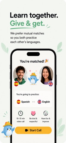 SpeakPair: Language Buddy Screenshot 4 of 6