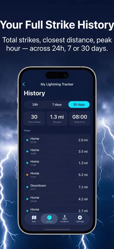 Lightning Tracker and Alerts screenshot 3
